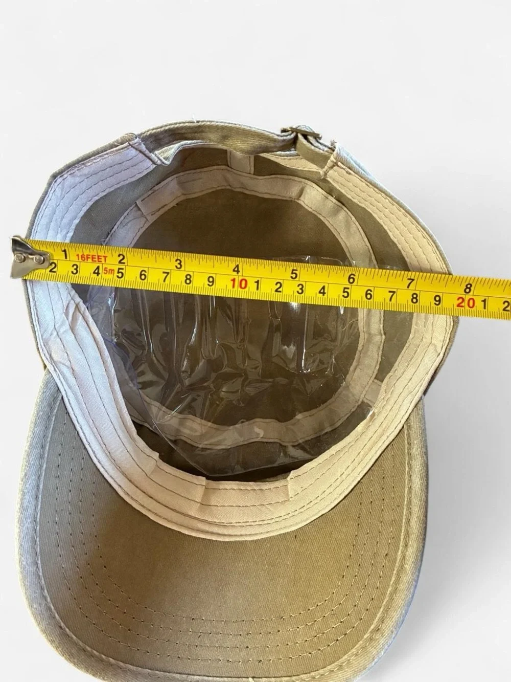 Khaki Y2K Women's Cadet Cap
